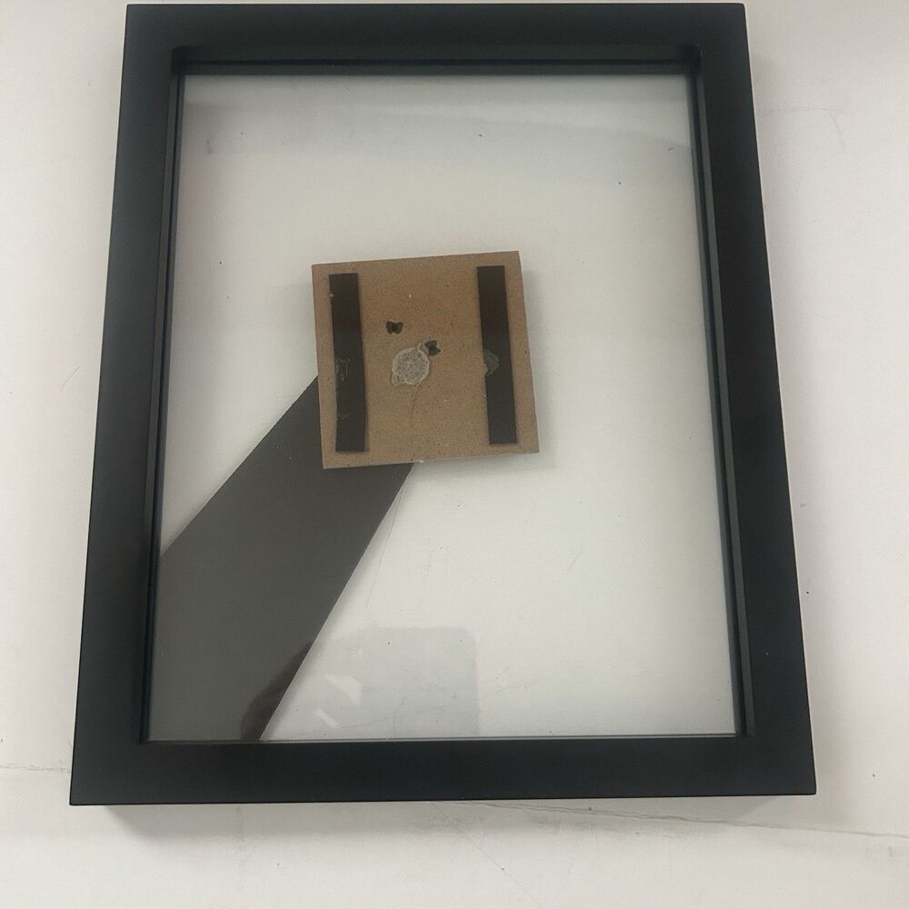 Modern Black Floating Picture Frames with Double Glass 8x10”